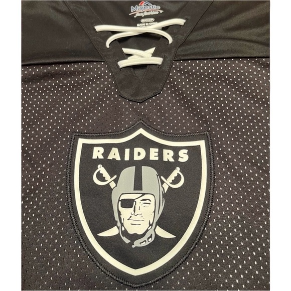 Women’s Majestic Raiders Jersey Size S - Picture 6 of 8